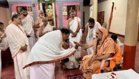 HH Swamiji's visit to Shri Radhakrishna Temple, Puttur (24 April 2026)